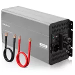 Qoltec Przetwornica napięcia Pure Sine Wave | 12V na 230V | 4000/8000W | USB | Kompatybilna z LiFePO4 GEL AGM