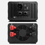 Qoltec Przetwornica napięcia Pure Sine Wave | 12V na 230V | 4000/8000W | USB | Kompatybilna z LiFePO4 GEL AGM