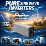 Qoltec Przetwornica napięcia Pure Sine Wave | 24V na 230V | 5000/10000W | LCD | USB | Kompatybilna z LiFePO4 GEL AGM