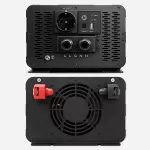 Qoltec Przetwornica napięcia Pure Sine Wave | 24V na 230V | 5000/10000W | LCD | USB | Kompatybilna z LiFePO4 GEL AGM