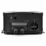 Qoltec Przetwornica napięcia Pure Sine Wave | 12V na 230V | 3000/6000W | UPS BYPASS | LCD | USB | USB-C | Kompatybilna z LiFePO4 GEL AGM
