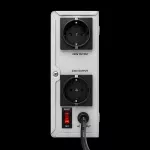 Qoltec Automatyczny Stabilizator napięcia AVR 2000VA | 1200W | Compact | Toroidalny transformator 