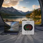 Qoltec Zasilacz awaryjny UPS Pure Sine Wave | 1000VA/720W | Przetwornica 12/230V z AVR | LCD | LiFePO4 AGM GEL 