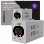 Qoltec Zasilacz awaryjny UPS Pure Sine Wave | 1000VA/720W | Przetwornica 12/230V z AVR | LCD | LiFePO4 AGM GEL 