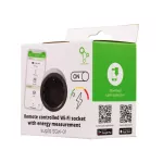 GNIAZDKO ZDALNIE STEROWANE WIFI Z POMIAREM ENERGII TYP: SGW-01.v2