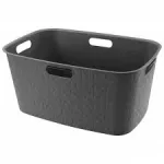 CURVER KOSZ NA PRANIE CIEMNY SZARY SOFTEX 45L