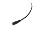 Gniazdo DC 5.5x2.1 3A przewód czarny      15cm 22awg