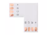 Złączka do taśmy led rgb 10mm PCB L