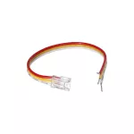 Złączka do taśmy led SMD/CCT mono  8mm    taśma-przewód 15cm
