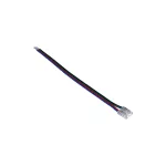 Złączka do taśmy led COB/RGB kolor 10mm   taśma-przewód 15cm