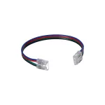 Złączka do taśmy led COB/RGB kolor 10mm   taśma-przewód 15cm-taśma