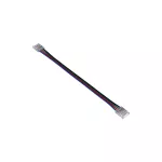 Złączka do taśmy led SMD/RGB kolor 10mm   taśma-przewód 15cm-taśma