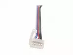 Złączka do taśmy led rgbw 12mm            taśma-przewód-taśma