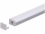 Zaślepka PCV Standard szara z otworem