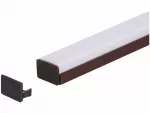 Zaślepka PCV Standard brązowa