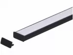 Zaślepka PCV Line Slim czarna