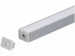Zaślepka PCV Line szara z otworem