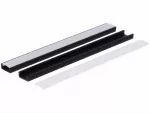Profil led PCV Line Slim 16x7 1m czarny ML