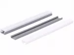Profil led PCV Standard 15x10 1m szary ML