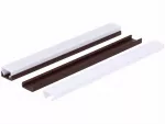 Profil led PCV Max 20x10 1m brązowy ML