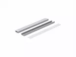 Profil led PCV Line Slim 16x7 3m szary ML