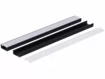 Profil led PCV Line Slim 16x7 3m czarny   ML