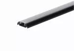 Profil led Basic Max 1m czarny z osłoną   mleczną ML