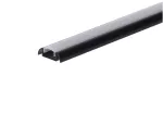 Profil led Basic Max 2m czarny z osłoną   mleczną ML