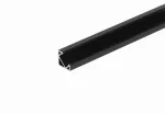 Profil led Corner 2m czarny z osłoną      czarną BL