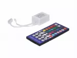 Sterownik LED RGBW 4x2A 40-key IR 12-24V Prescot