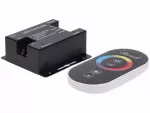 Sterownik LED RGB 3x6A touch RF czarny v3 12-24V Prescot