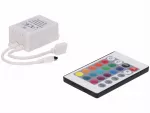 Sterownik LED RGB 3x1A 24-key IR 12V Prescot