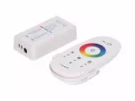 Sterownik LED RGB 3x6A touch RF biały komplet pilot+uchwyt 12-24v Prescot