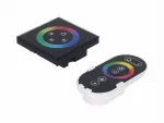 Sterownik LED RGB 3x4A panel komplet      pilot+uchwyt 12-24V Prescot