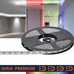 Taśma LED 4w1 Premium IP63 | Pełne spektrum RGB + Zimna Biała 6000K | 12V | 60 LED/m | SMD5050 | Rolka 5m | 5 lat gwarancji