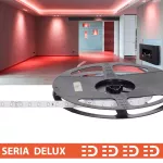 Taśma Delux 24V 80led czerwona SMD2835 (10)