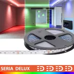 Taśma LED PL Delux wielokolorowa | Pełne spektrum RGB | 24V | 98 LED/m | SMD5050 | Taśma na metry | 7 lat gwarancji