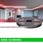 Taśma LED IP63 hermetyczna | Czerwona | 12V | 120 LED/m | SMD2835 | Rolka 5m | 2 lata gwarancji