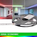 Taśma LED wielokolorowa | Pełne spektrum RGB | 12V | 150 LED | SMD5050 | Rolka 5m | 2 lata gwarancji
