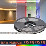 Taśma LED 4w1 Premium IP63 | Pełne spektrum RGB + Ciepła Biała 3000K | 12V | 60 LED/m | SMD5050 | Rolka 5m | 5 lat gwarancji