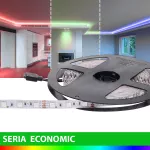 Taśma LED wielokolorowa | Pełne spektrum RGB | 12V | 60 LED/m | 14,4W/m | SMD5050 | Taśma na metry | 2 lata gwarancji