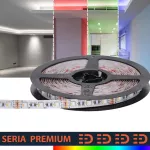 Taśma LED PL 4w1 Premium | Pełne spektrum RGB + Zimna Biała 6000K | 12V | 60 LED/m | SMD5050 | Rolka 5m | 5 lat gwarancji