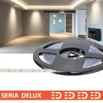 Taśma LED PL Delux Low Brightness | Neutralna biała 4000K | 24V | 160 LED/m | 450lm/m | SMD2835 | Rolka 10m | 7 lat gwarancji