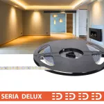 Taśma LED PL Delux Low Brightness | Ciepła biała 3000K | 24V | 160 LED/m | 430lm/m | SMD2835 | Rolka 10m | 7 lat gwarancji
