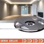 Taśma LED PL Delux | Ciepła biała 3000K | 24V | 48 LED/m | 580lm/m | SMD2835 | Rolka 10m | 7 lat gwarancji