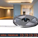 Taśma LED PL Premium | Ciepła biała 3000K | 24V | 80 LED/m | 980lm/m | SMD2835 | Rolka 10m | 5 lat gwarancji