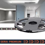 Taśma LED Premium black PCB | Zimna biała 6000K | 5V | 60 LED/m | SMD2835 | Rolka 5m | 5 lat gwarancji