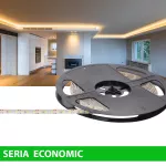 Taśma LED hermetyczna IP63 | Ciepła biała 3000K | 12V | 120 LED/m | SMD2835 | Rolka 25m | 2 lata gwarancji