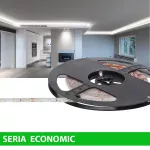 Taśma LED hermetyczna IP63 | Zimna biała 6000K | 12V | 60 LED/m | SMD2835 | Rolka 25m | 2 lata gwarancji