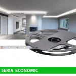 Taśma LED | Zimna biała 6500K | 12V | 1200 LED/40m | 2,4W/m | SMD2835 | Rolka 40m | 2 lata gwarancji